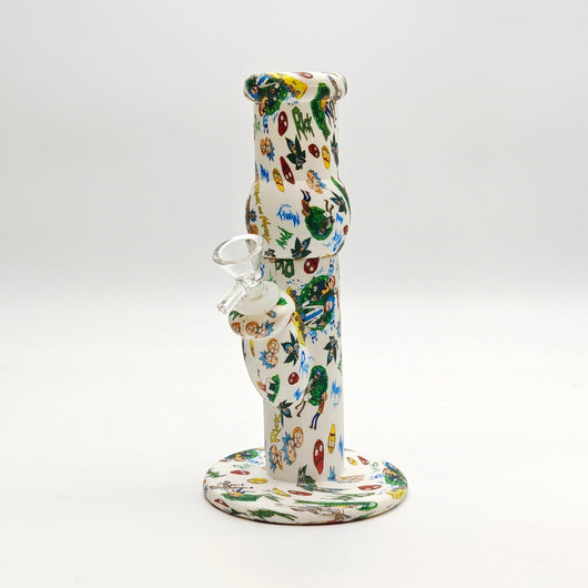 Fortune | 12.5" Silicone Hydrographic Tree Perc Waterpipe_4