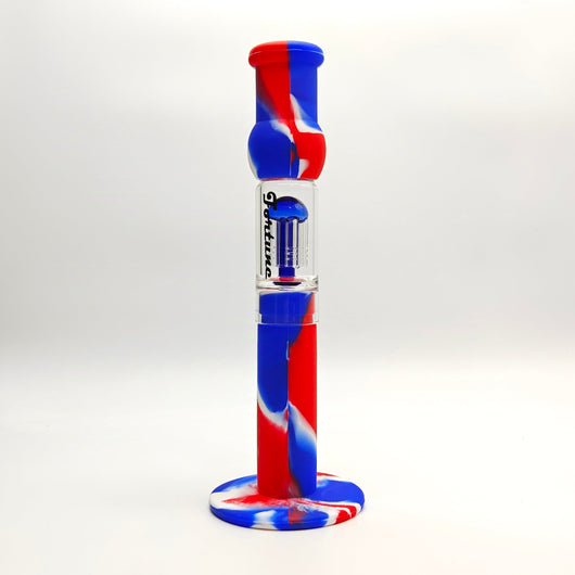 Fortune | 12.5" Silicone Tree Perc Waterpipe_3