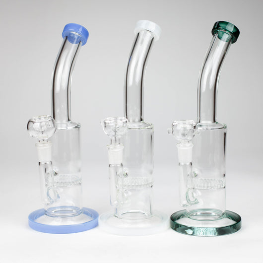 11" honeycomb glass water pipe