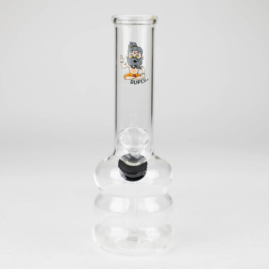 6" Clear Glass water pipe-Sticker_2