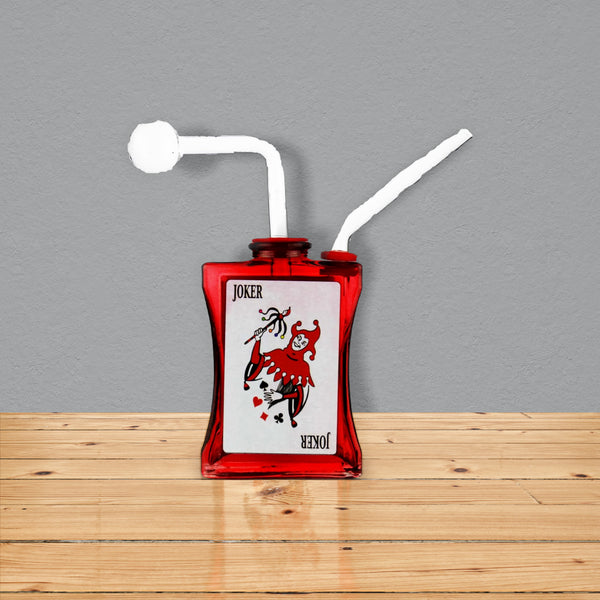 XS | 7" Playing-card design Oil Burner water pipe