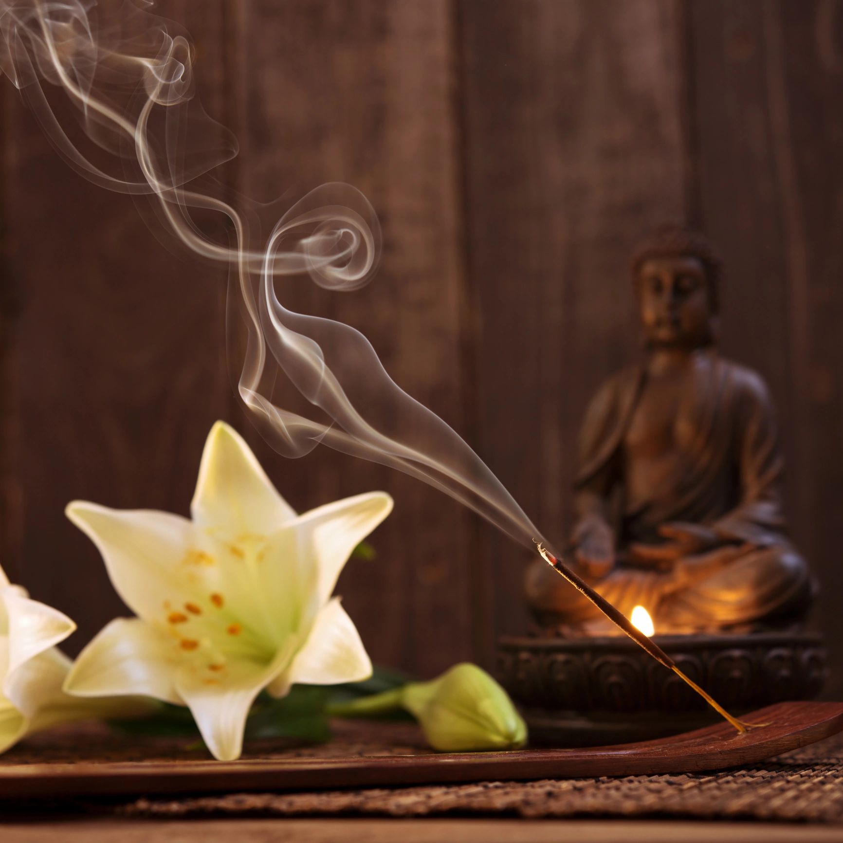 Spa Treatment with meditation scene